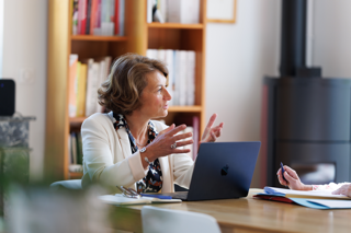 Pascale Loiseleur au travail