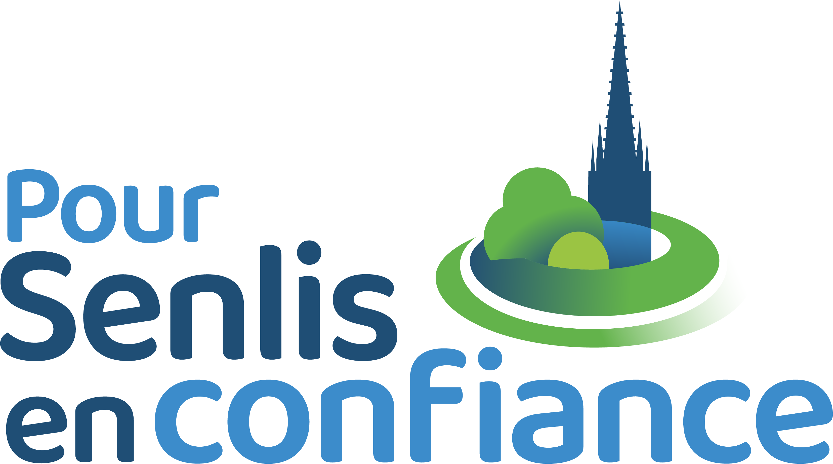 Pour Senlis en Confiance - Logo